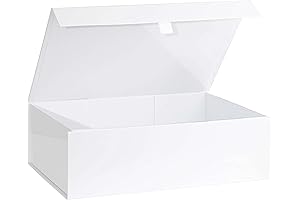 Purple Q Crafts White Magnet Box