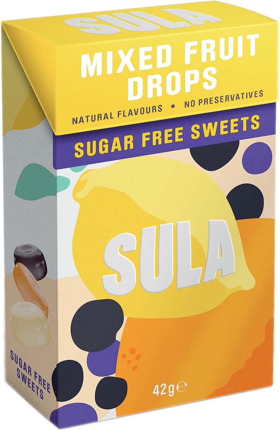 Sula Sugar Free Mixed Fruit Drops 42 g (Pack of 14) Amazon.co.uk Grocery