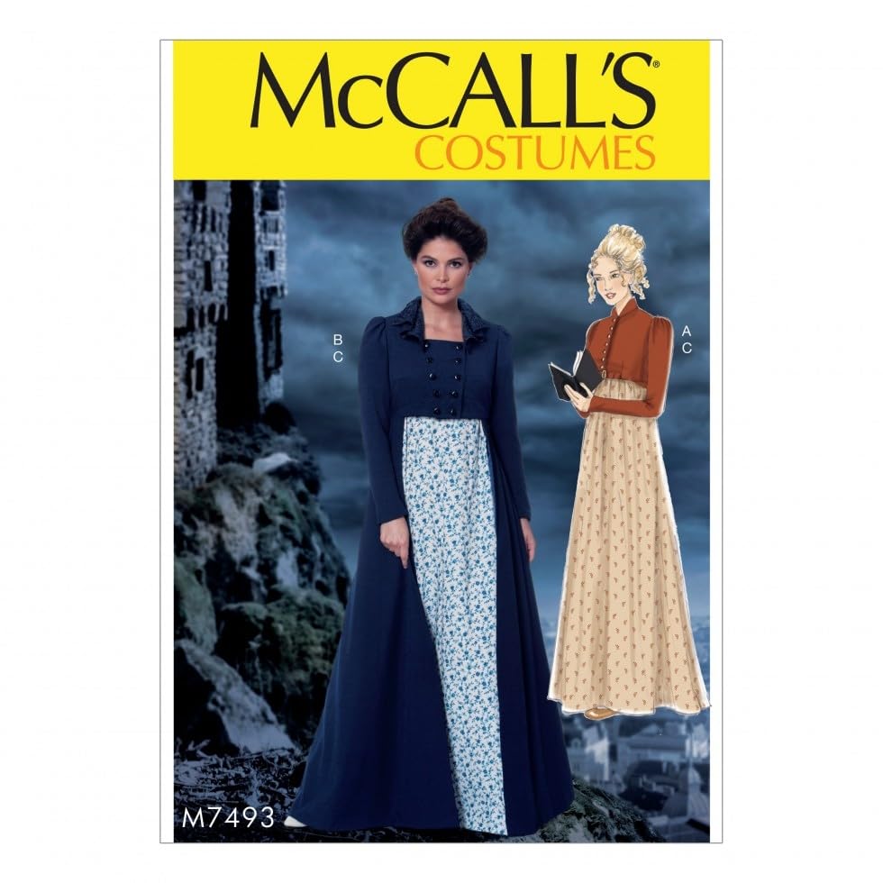 Patron de couture veste et robe McCall's 7493 style vintage pour femme
