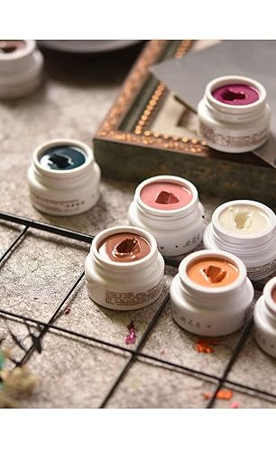 Miniatura 6 de Nail Art Gel - Esmalte de uñas en gel sólido con purpurina y barro altamente pigmentado (328)