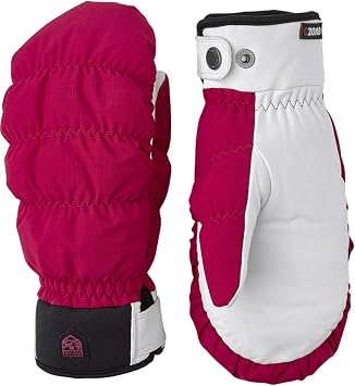 Hestra Womens Luomi CZone Mitten I Waterproof, Insulated Mitten for Snow & Cold Weather