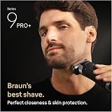 Braun Series 9 PRO+ Electric Shaver, 5+1 Ultrathin Precision Blades, SensoAdapt, SmartCare 6 in 1 Cleaning Center, Wet and Dry Shaving Razor, 9667CC, Silver - 2