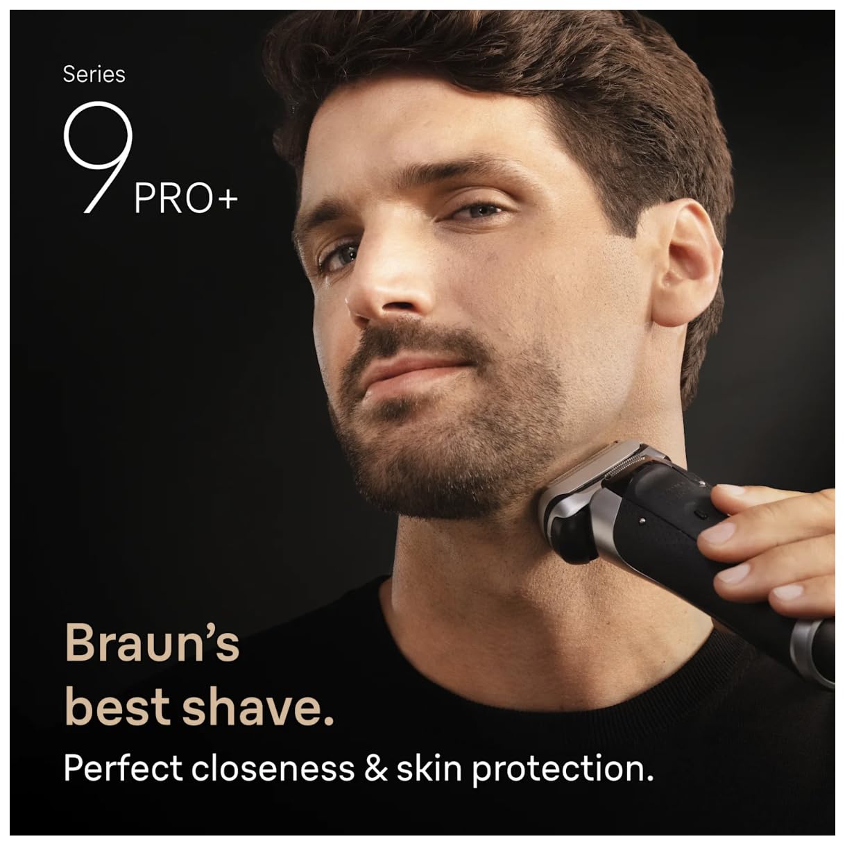 Braun Serie 9 Pro+ Afeitadora eléctrica, 5+1 Cuchillas de precisión ultrafinas, SensoAdapt, Centro de Limpieza SmartCare 6 en 1, maquinilla de Afeitar en seco y húmedo para Hombres, 9667CC, Plata