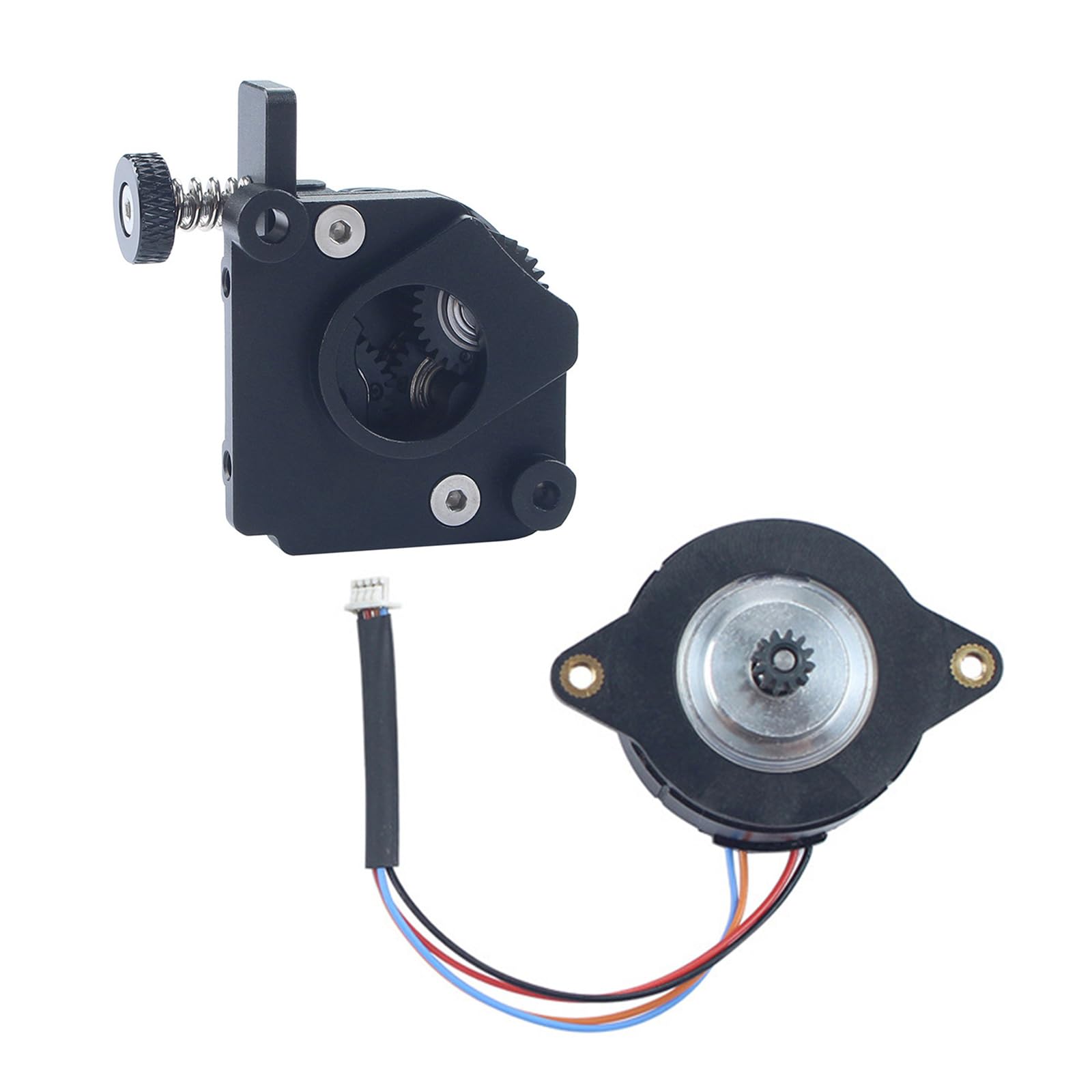 Verbesserte Metall Extruder Kompatibilität mit Mehreren Filamenten PETG ABS für K1C K1Max Drucker Stabiler Austausch des Druckgetriebe Extruders