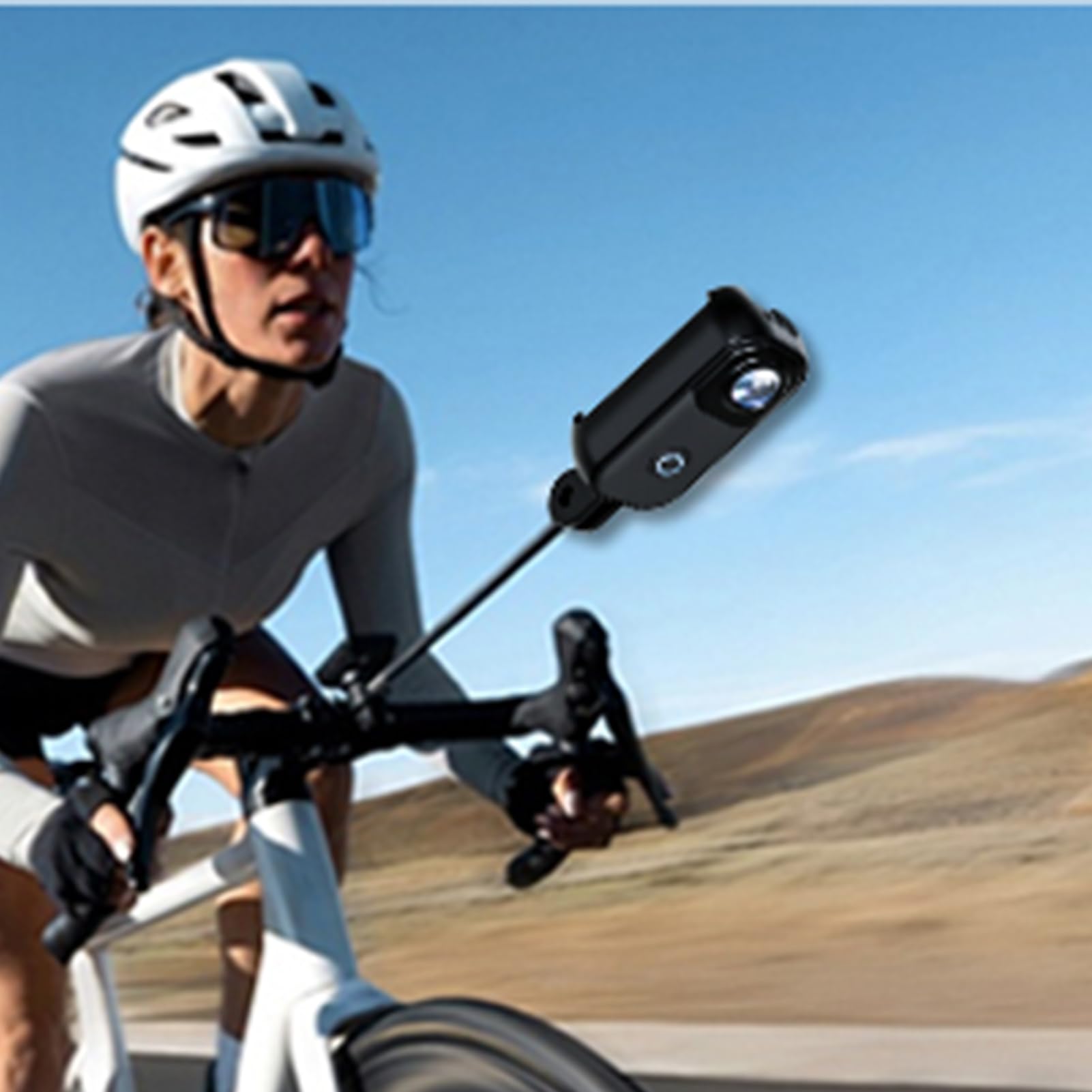 Luocute Action Camera 4K WiFi con Supporto Magnetico per Ciclismo