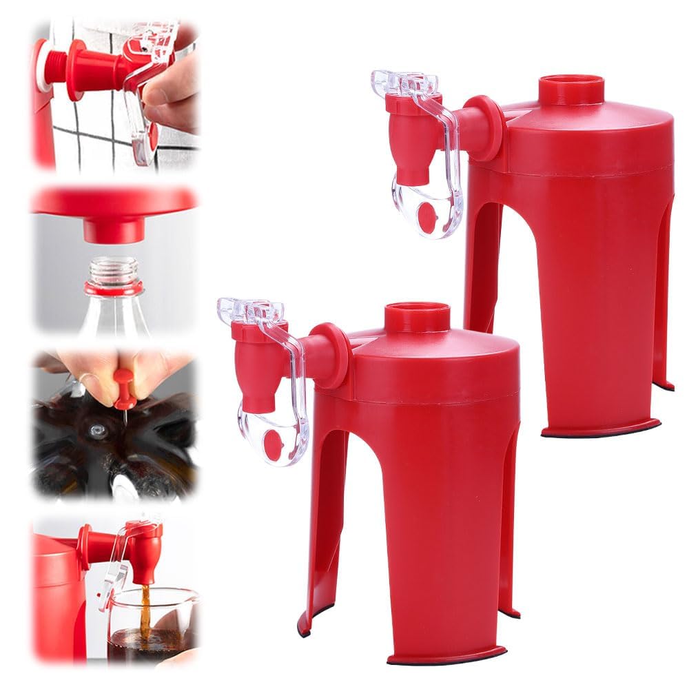 VEVOR Machine à Eau Gazeuse 1L Avec Bouteille PET Vide Et Cylindre CO2 - Soda Maker Domestique