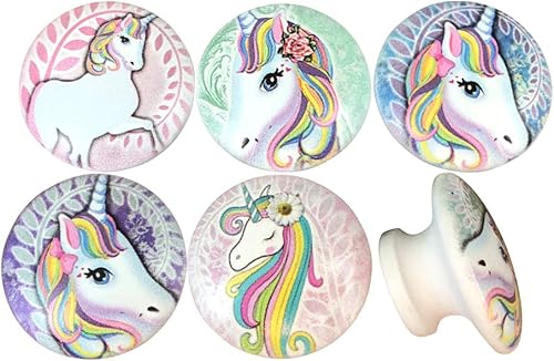 Miniatura 2 de Twisted R Design Pomos de madera para gabinete, juego de 6 pomos de madera para gabinetes, para usar como perillas, pomos de tocador, pomos de