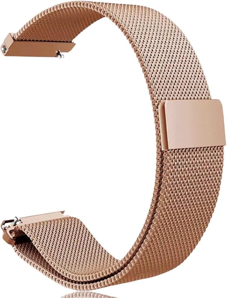 Pulseira Para Relógio Digital 20mm Metal Milanese Magnética DM ACESSÓRIOS