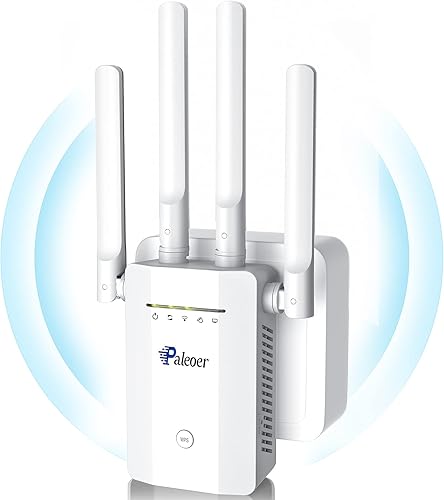 Extensión de señal WiFi 2023 de largo alcance para 9995 pies cuadrados y más de 52 dispositivos, amplificador de Internet para el hogar, repetidor