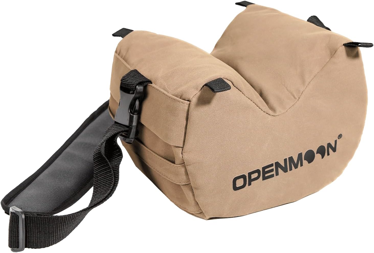 OPENMOON Camera Support Saddle Saddlebags Heavy-Duty Splash-Proof Canvas (Brown, M)