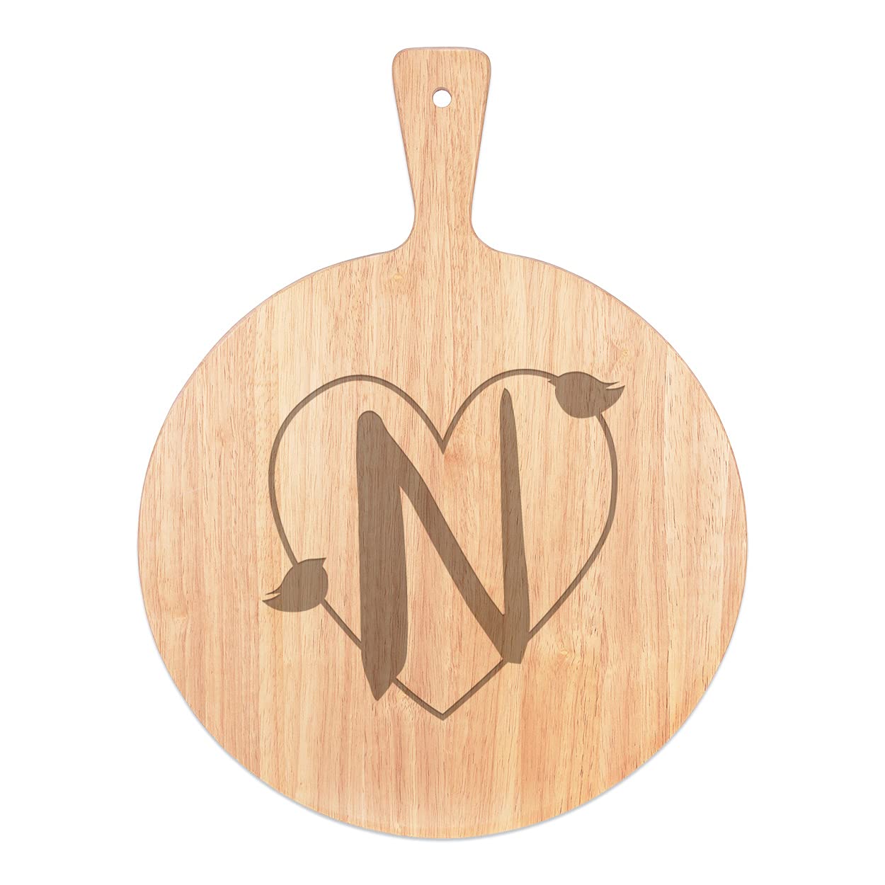 Pizza Board Rame Plateau Service en Bois de 45x34cm pour Cuisine