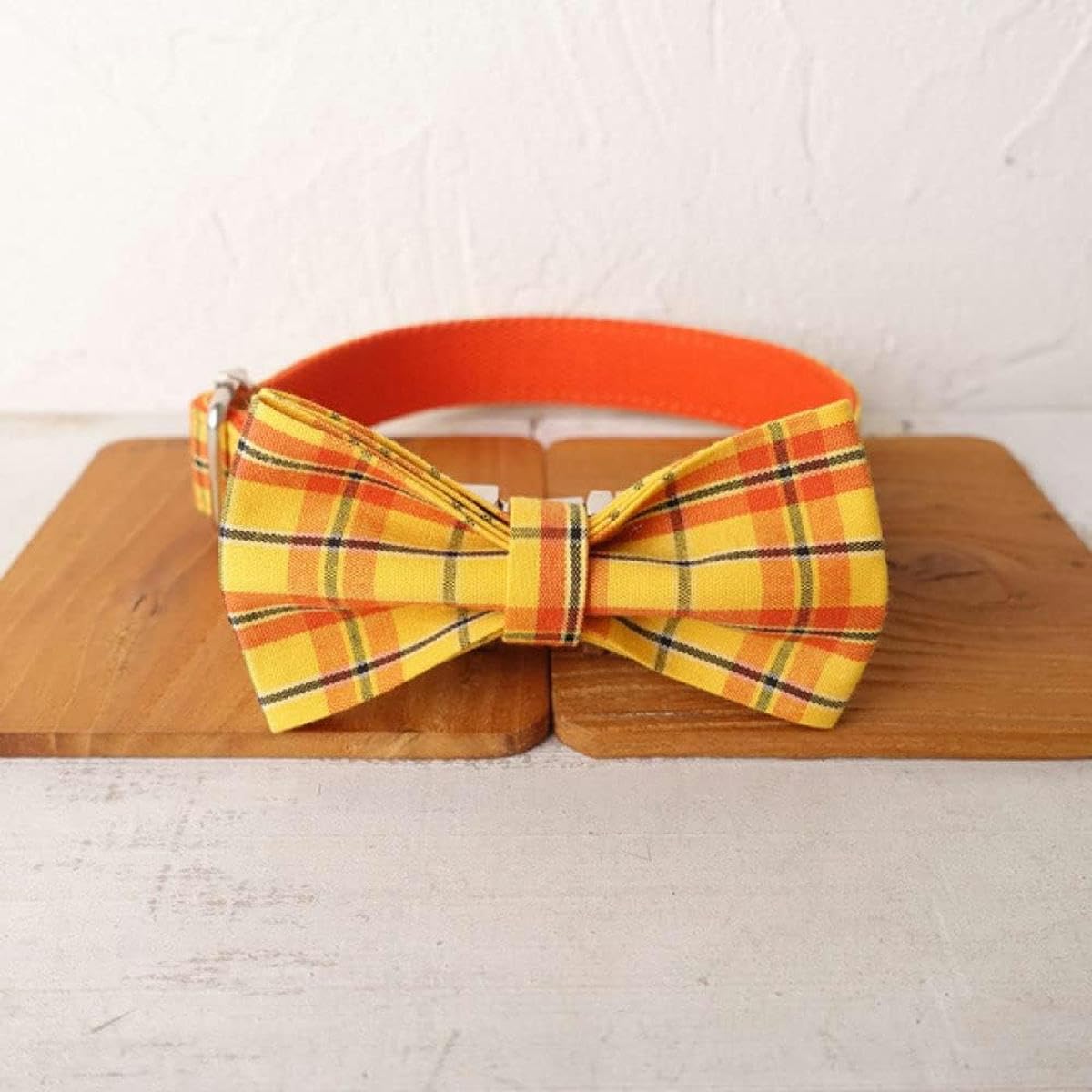 Hundehalsband aus Polysatin und Nylon, 5 Größen, Hundehalsband, Hundeleine, S-Hundehalsband mit Fliege, L