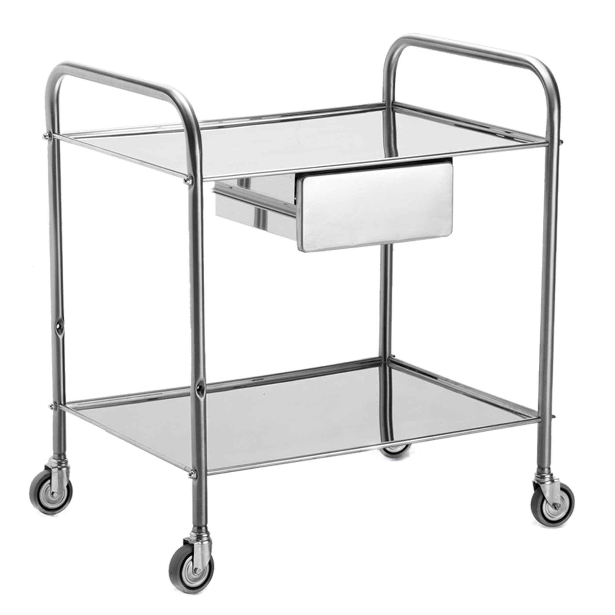 Titanox 45808 Carrello Lancart con Cassetto, 60cm Lunghezza, 40cm Larghezza, 80cm Altezza