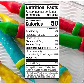 Fruit Rolled Up Variety Snack Pack Individually Wrapped Strawberry Blue Razzberry 64 Count