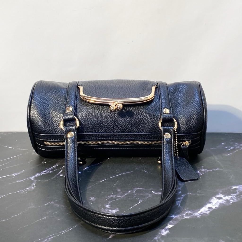 Retro Versatile Suede Shoulder Tote with Clutch Clip Boston Pillow Bag Women's Handbag