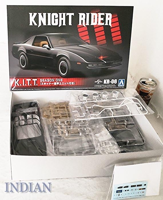3 アオシマ1/24 ナイトライダー K.I.T.T. シーズンIスキャナー 音声ユニット付き