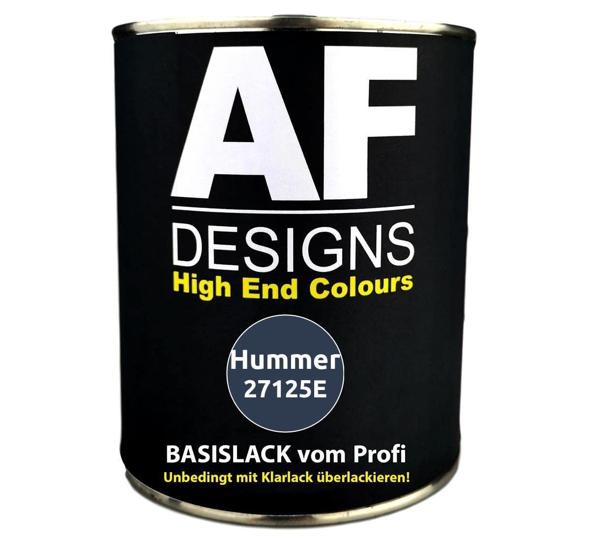 Alex Flittner Designs Peinture pour voiture Hummer 27125E - 1 l - Bleu - Prêt à l'emploi