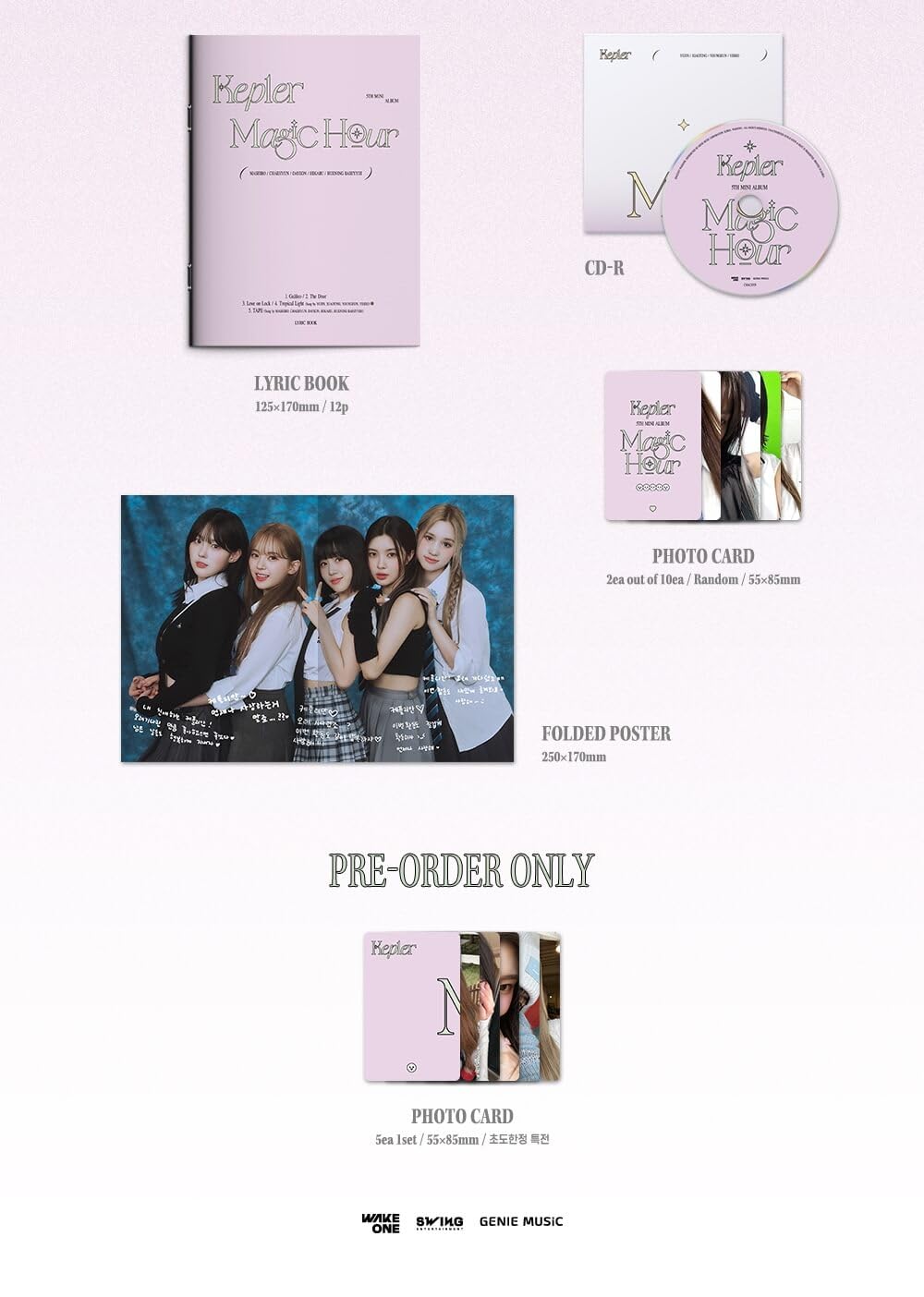Amazon.co.jp: Kep1er Magic Hour Unit Ver. KPOP Album (韓国アルバム