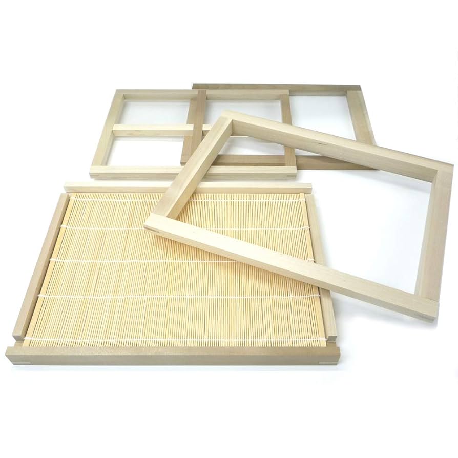 Amazon.co.jp: 紙すき木枠 3点セット : おもちゃ