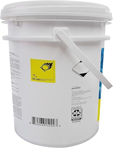 Miniatura 5 de PROFELIZ Tabletas de cloro de 3 pulgadas para piscinas, mata bacterias y detiene algas, disolución lenta, embalaje protector exclusivo, tabletas de