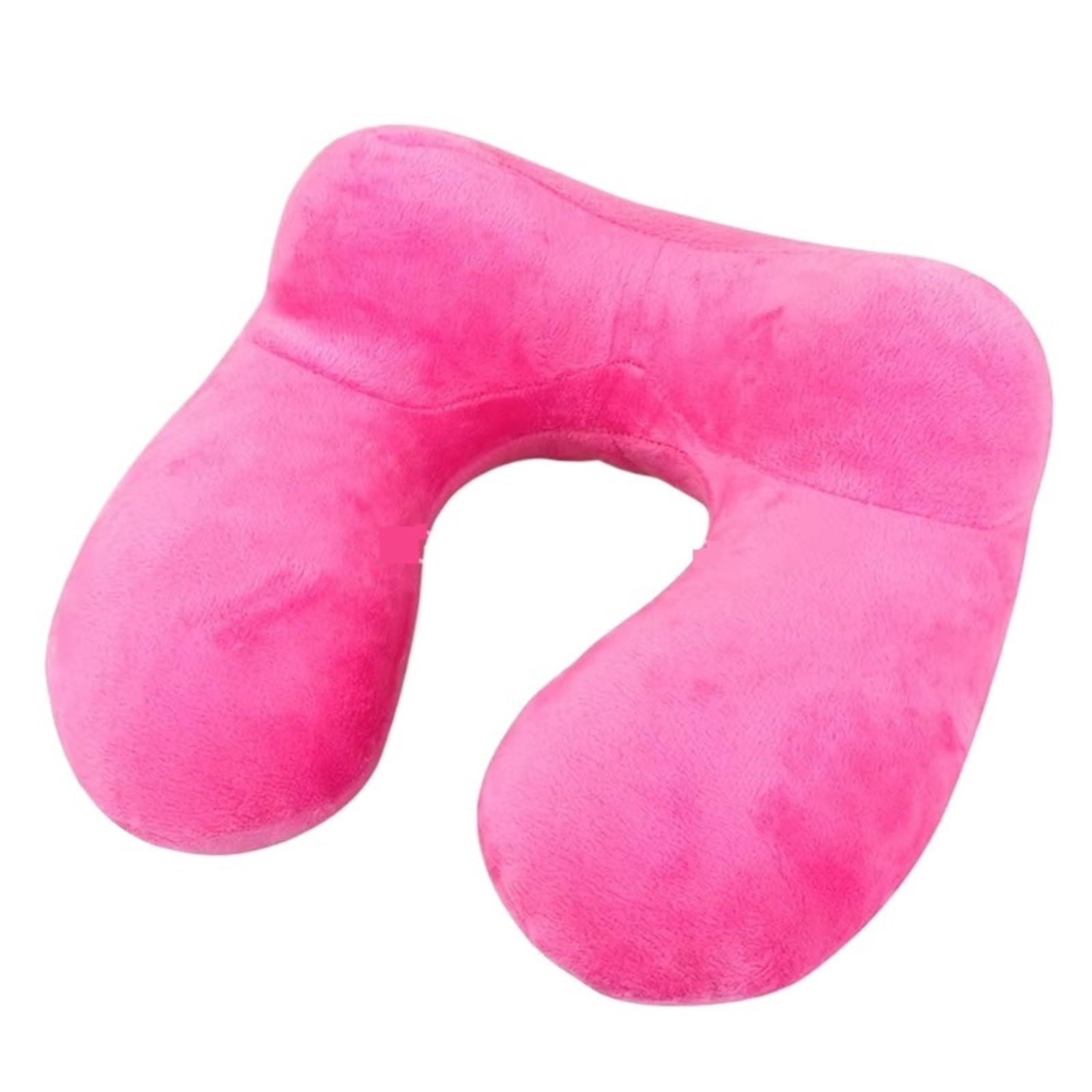 WWYYZAYC Neck Pillow With Eye Mask Earbuds Travel Pillow For Airplane Inflatable Travel Accessories Comfortable Pillow(Yellow)