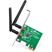 TP-Link TL-WN881ND Scheda di Rete Wireless N 300 Mbps PCIe, Tecnologia MIMO, Crittografia WPA/WPA2, Semplice Configurazione,