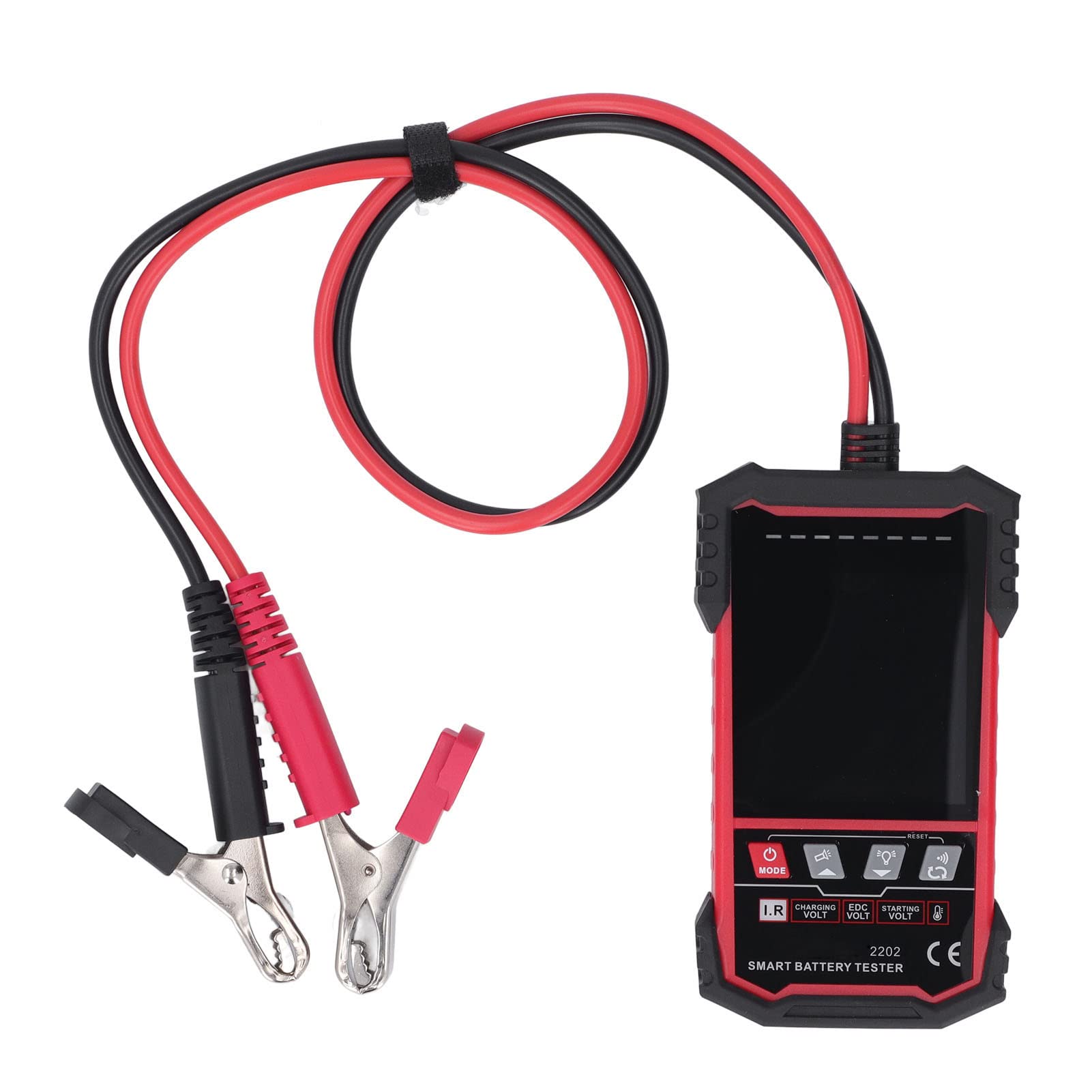 Tester multifunzione per batterie con ampio schermo per batterie da 12 V-24 V, ideale per la ricerca scientifica e la produzione