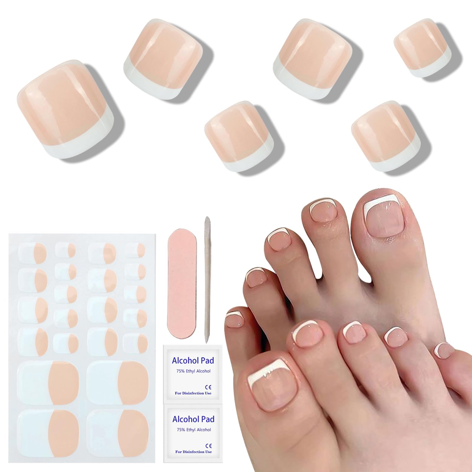 Amazon.com: VOTACOS Nail Polish Strips for Toes, No UV Light