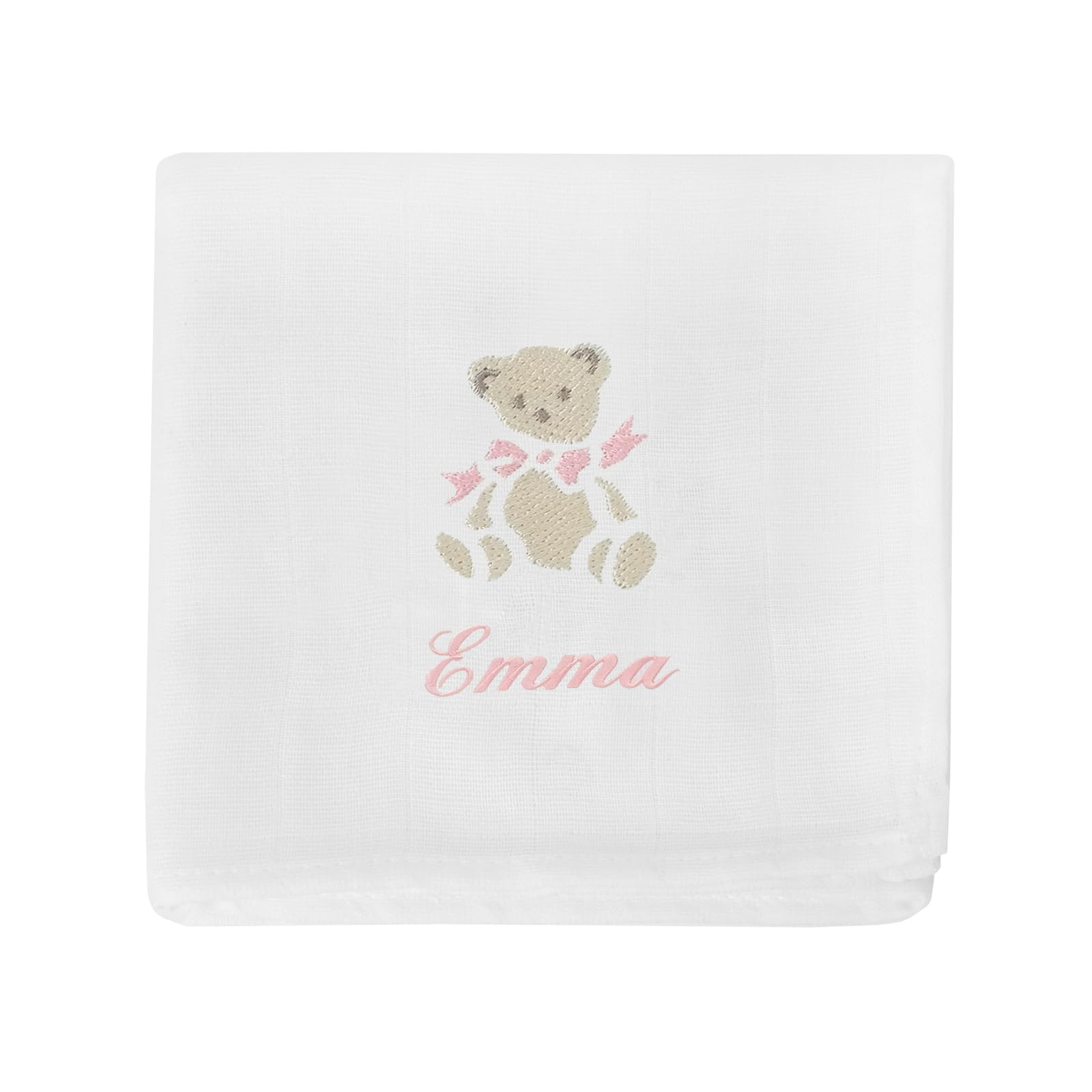 Spersonalizowane pudełko upominkowe z okazji narodzin dziecka, srebrna ramka na zdjęcia 13 x 15,5 cm i smycz 70 x 70 cm