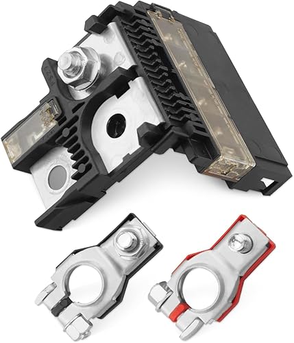 24380-79913 Fusible de Batería y 24340-7F000 Abrazadera de Terminal Positivo de Batería, Compatible con Nissan 350Z 2003-2009 NV200 2013-2022