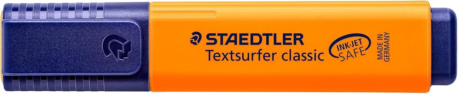 STAEDTLER 364-3 Textsurfer Classic Highlighter - Blue (Box of 10)