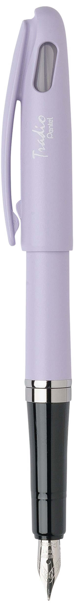 Pentel Tradio Pastell 12 Stück Standardfüllhalter violett
