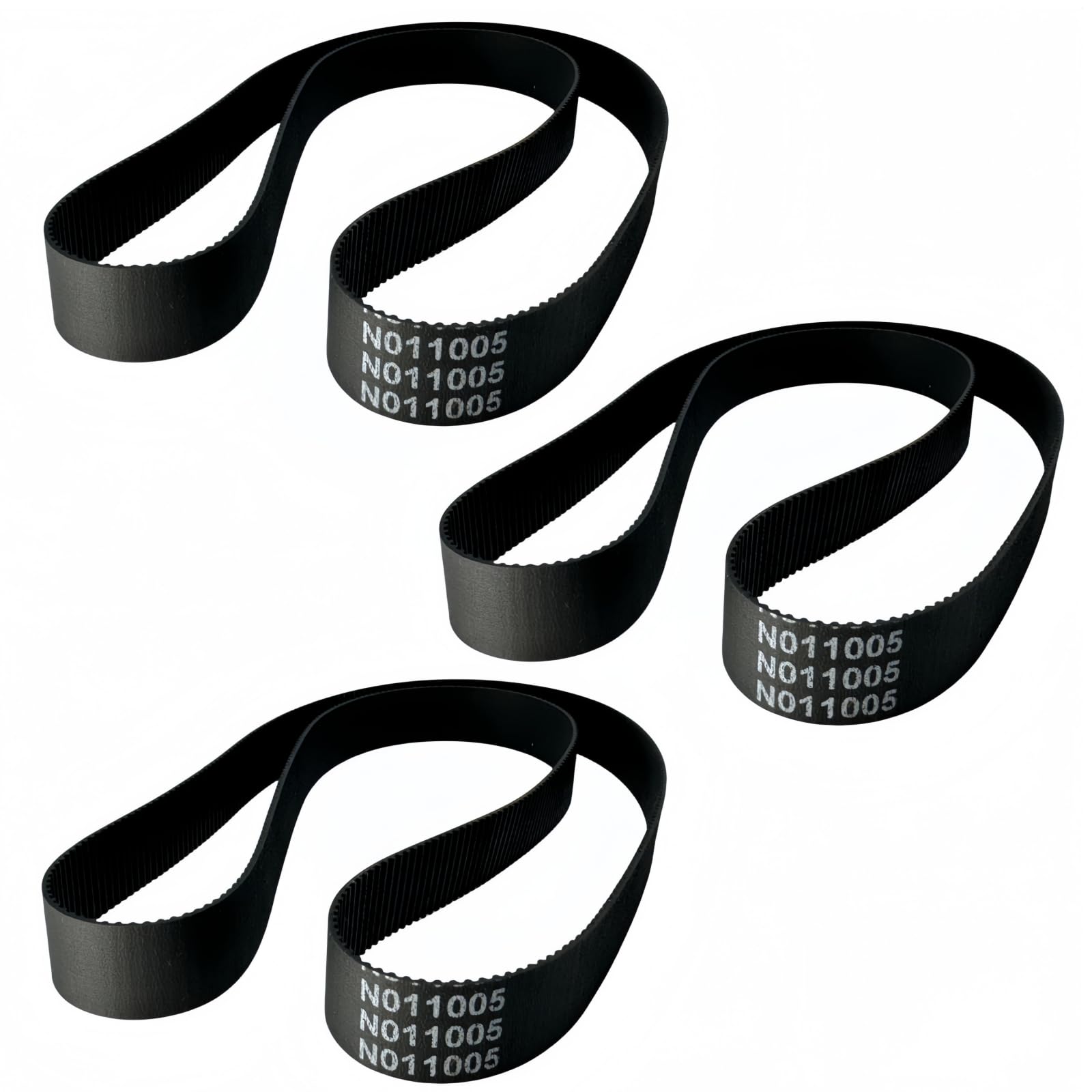 A12210 N011005 Air Compressor Drive Belt Compatible for Dewalt Porter Cable Craftsman Devilbiss D55146 D55167 D55168 (3-pack)