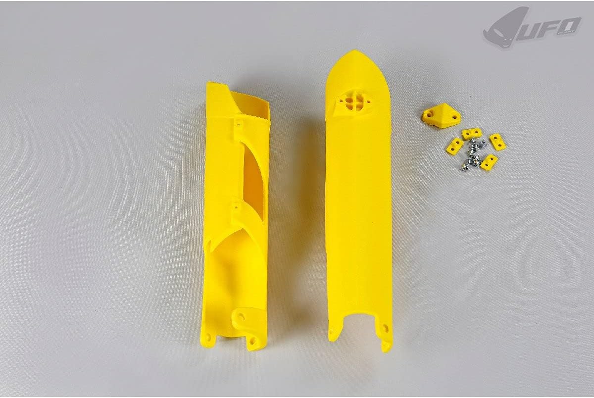 UFO PLAST Husqvarna TE 250 2014-2015 Yellow Shin Guard