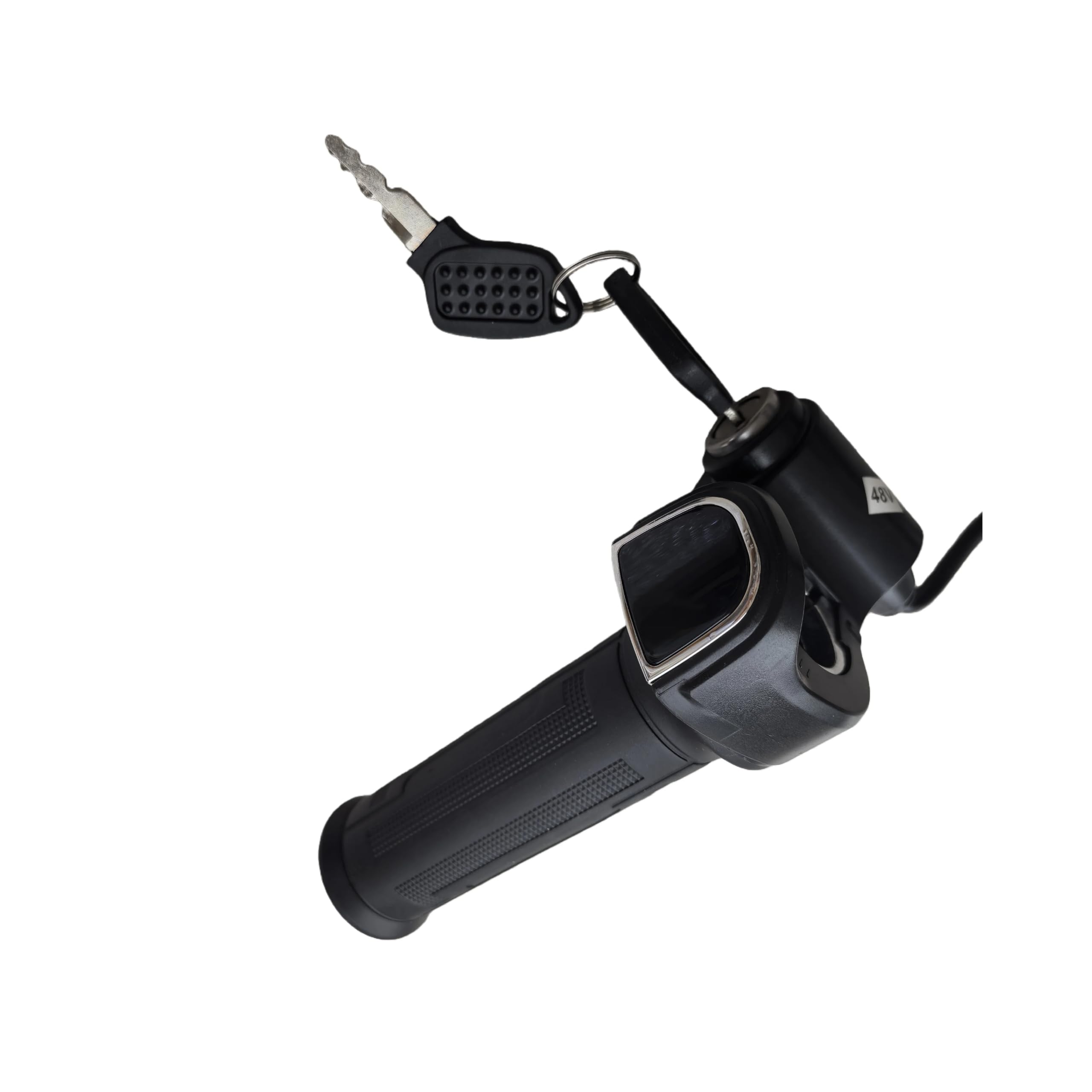Poignée d'accélérateur for vélo électrique for Engwe T14 48V, avec poignées en Caoutchouc, pièces de Rechange