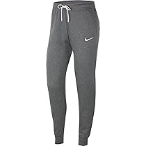 Nike Team Club 20 Pantaloni Sportivi, Grigio (Carbone Melange , Bianco), XS Donna