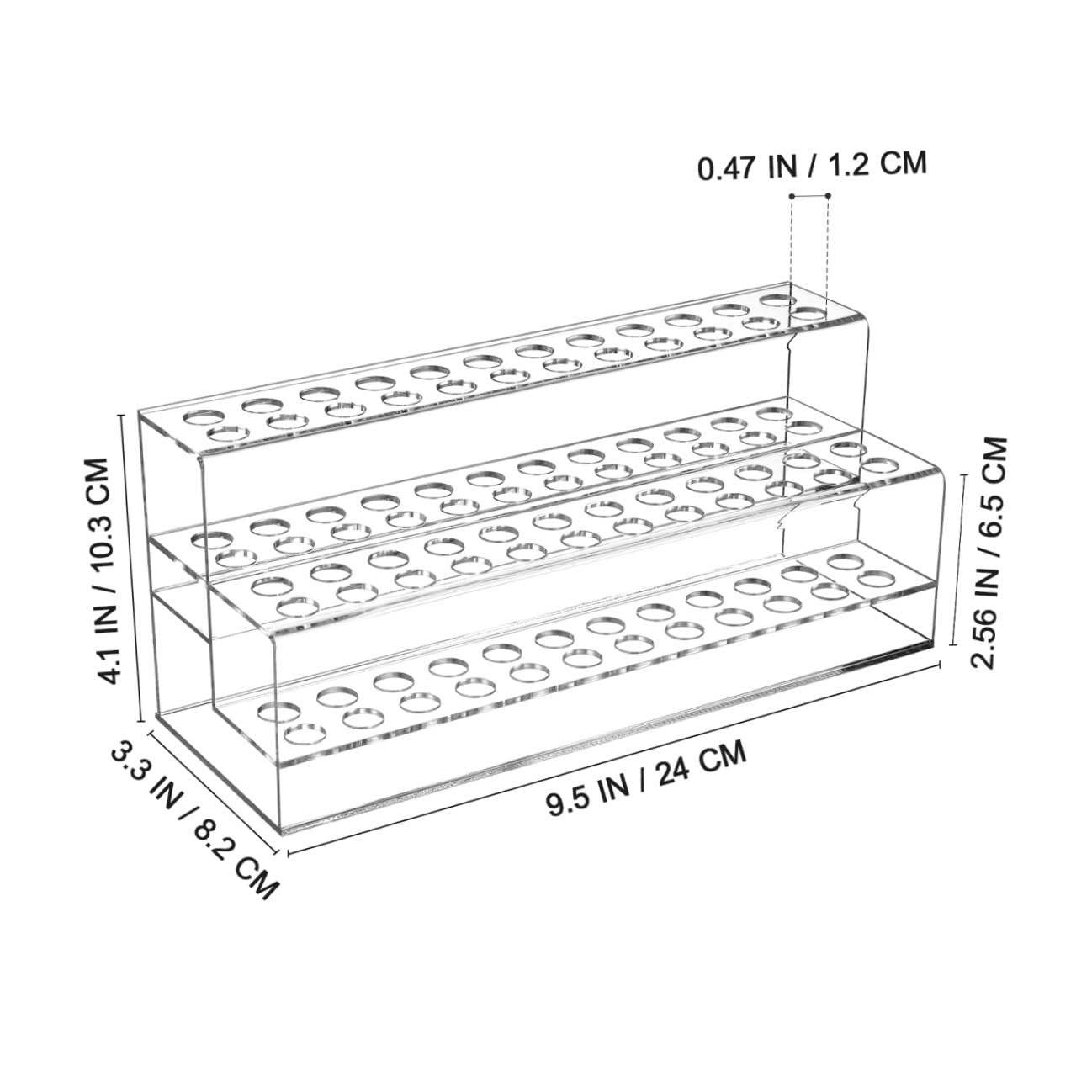 BESTOYARD Espositore Penne in Plastico Design Multi-slot e Struttura Solida, Porta Penne e Pennelli Grande Capacità per Scrivania e Organizzazione Articoli da Ufficio