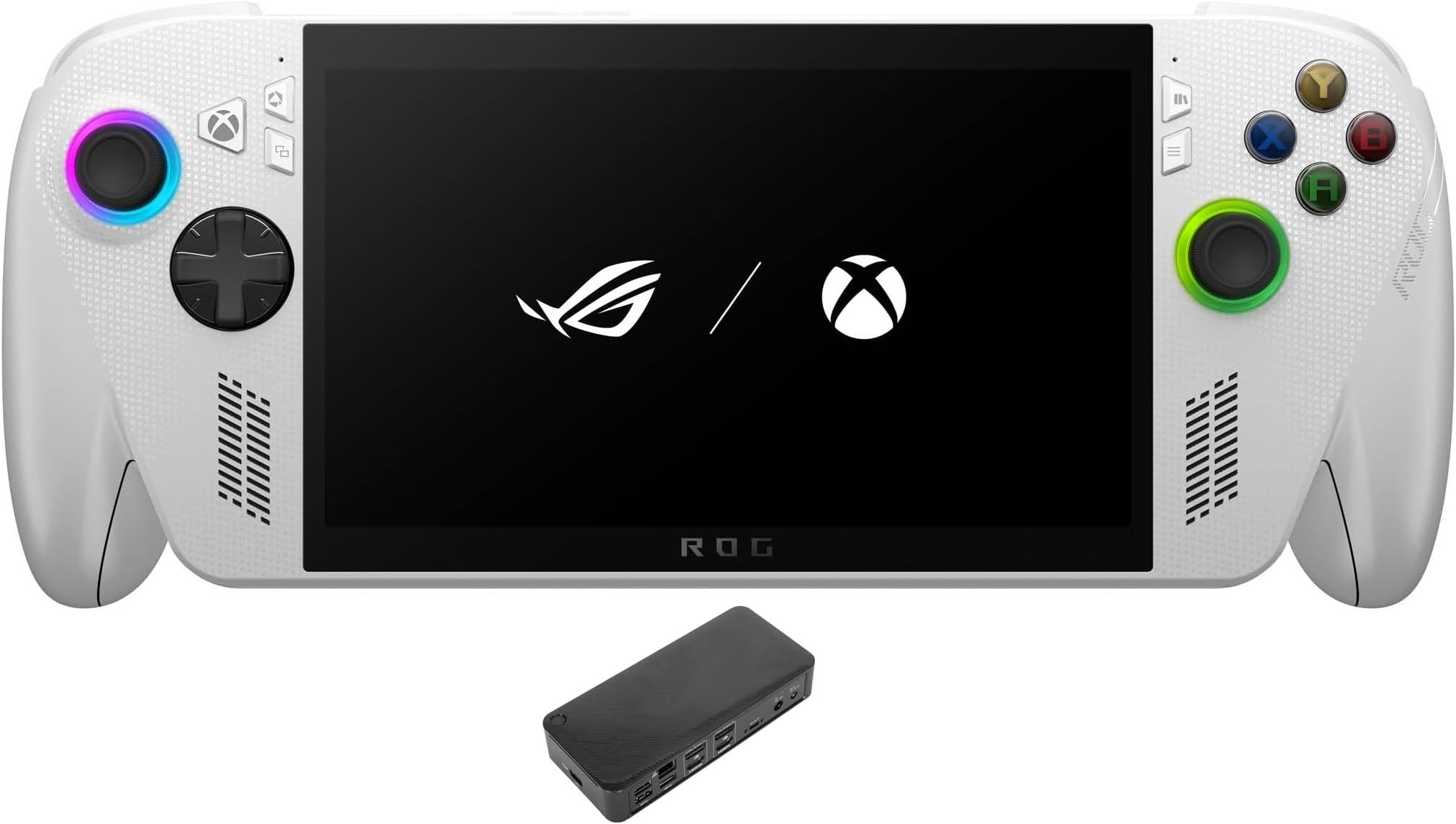 ROG Xbox Ally Gaming Laptop 7" Touchscreen IPS FHD Display (AMD Ryzen Z2 A, 16GB LPDDR5X, 1TB PCIe SSD, AMD Radeon, Fingerprint, WiFi 6E, Bluetooth 5.4, Win 11 Home) w/USB-C Dock