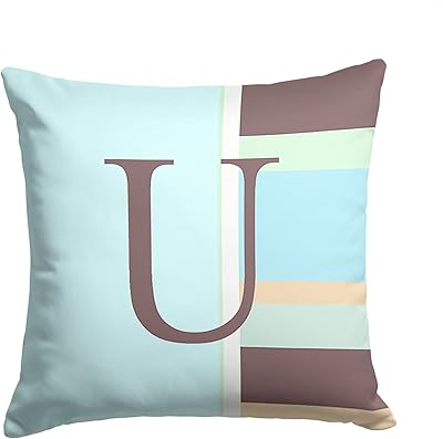 cushions with initials on them
