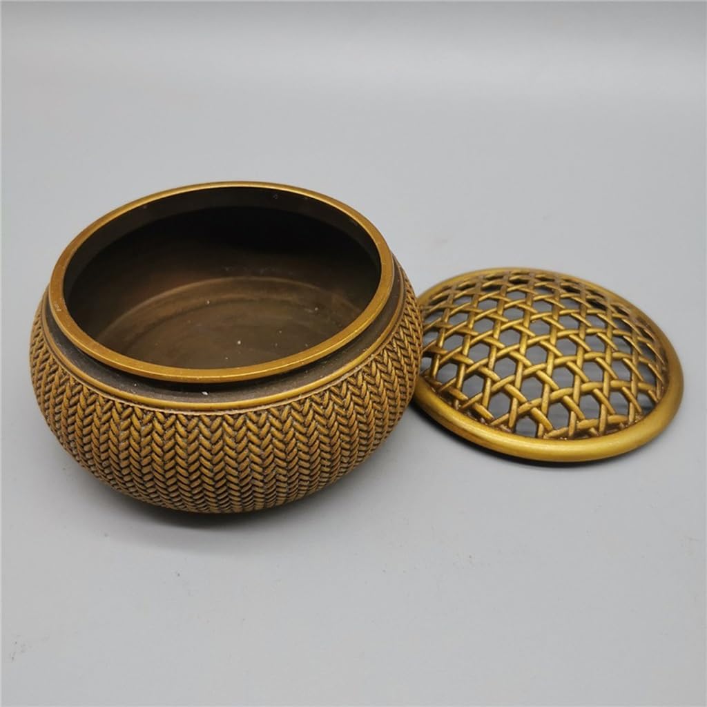 Incense Stick Holder Grid Brass Incense Burner Meditation Incense Burner Creative Home Incense Burner Bronze Ornaments Incense Holder for Sticks