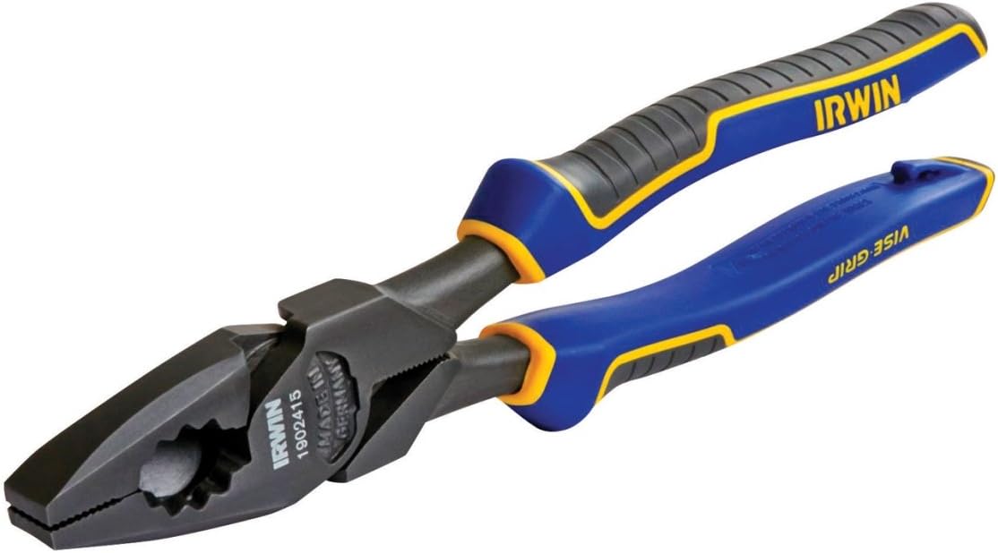IRWIN VISE-GRIP Lineman's Pliers with Fish Tape Puller , 9.5", (1902415)