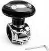 Vehicle Steering Wheel Spinner Knob Car Power Handle Accessories Universal Fit Driving Helper Car Handle Spinner for Cars, Trucks, Tractors, Boat, Maneuver Black