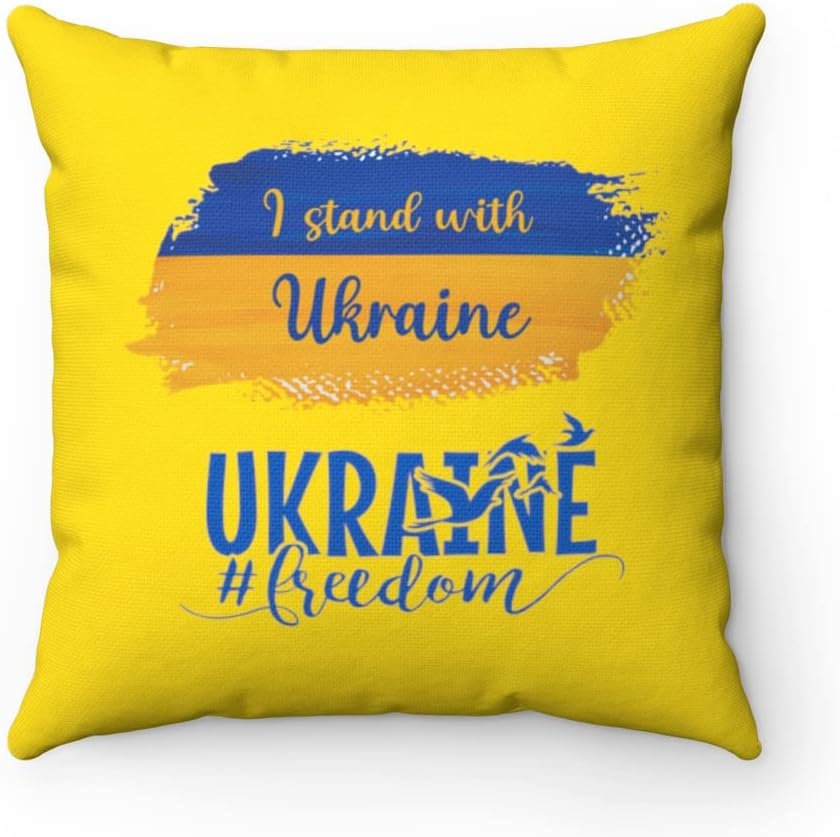 Ukraine Pillow, Custom Ukraine Pillow, Pray for Ukraine