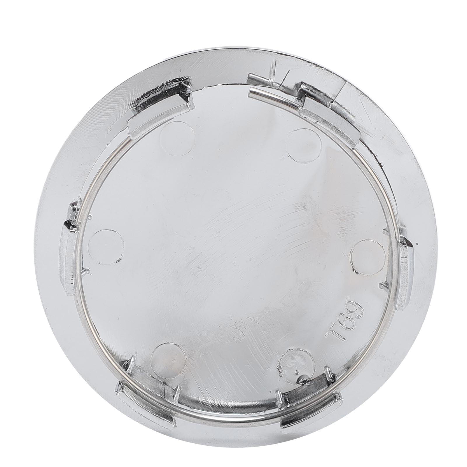 Ausla Kręty środkowe ABS, 4PCS Obręczy Hub Coube Carcle Center Hub Cover 69 Mm Średnica Zewnętrzna ZAKRESA (Galwanizowane)