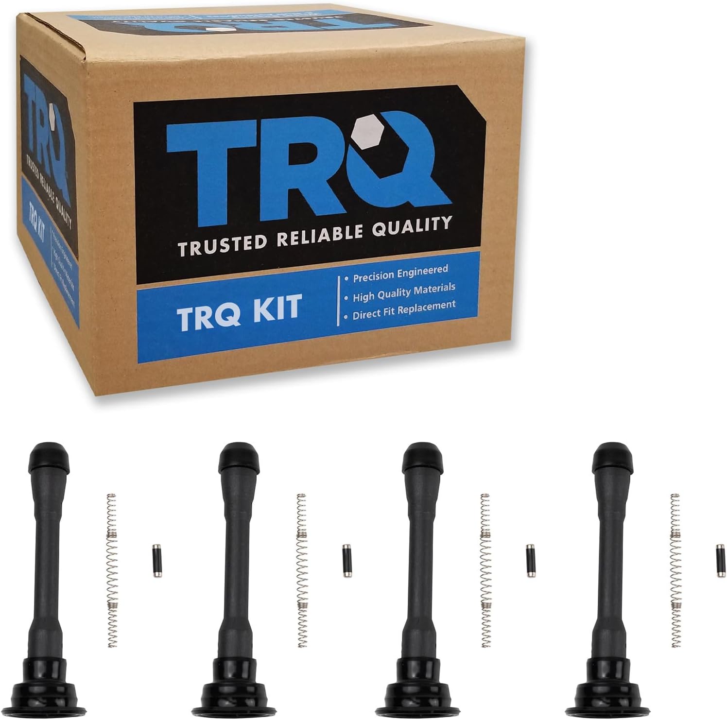 TRQ Engine Ignition Coil Boot Kit Set of 4 for Infiniti Nissan New