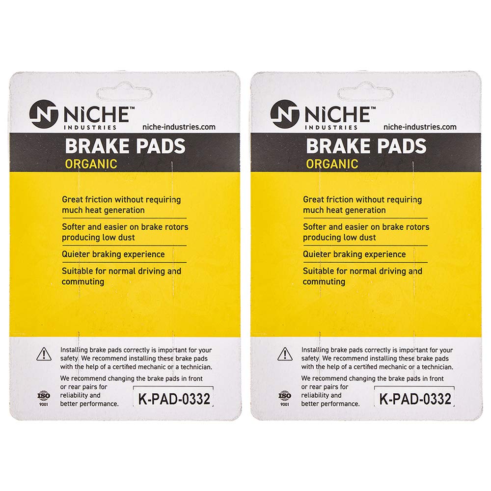 Brake Pads カワサキニンジャZX14Rコンクール用のニッチブレーキパッドセット14完全な半メタリック NICHE Brake Pad