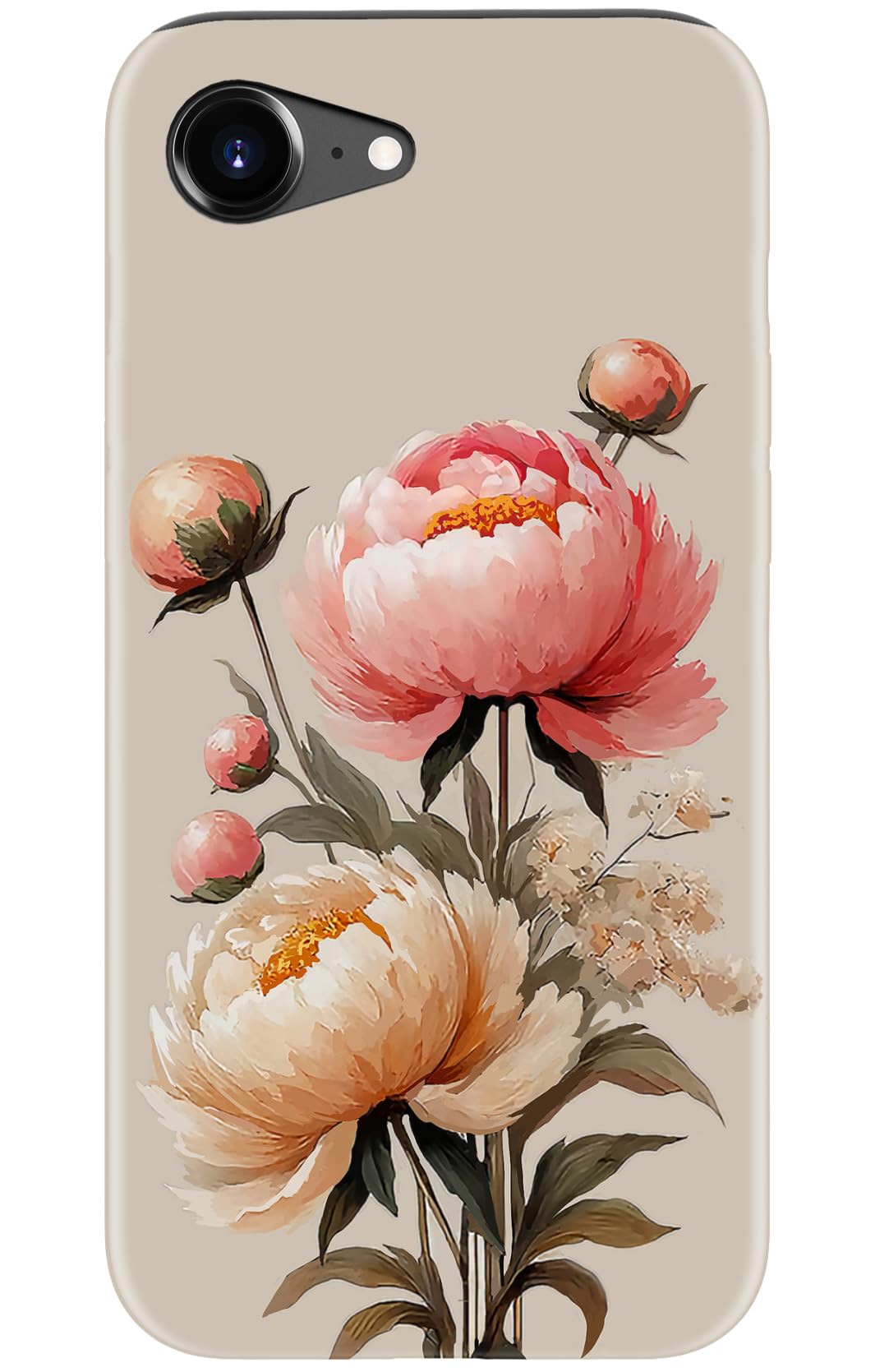 DorisMax for iPhone 16e Case - Wireless Charging Compatible - Dual-Layer Hard Shell + Silicone Cover - Shockproof Protective Phone Case with Stylish