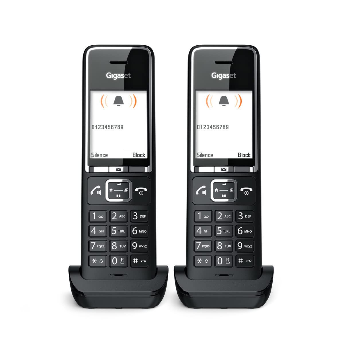 Gigaset COMFORT 550HX Telefono analogico/DECT Identificatore di chiamata Nero