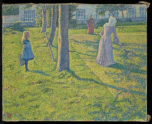 Impression d'art haut de gamme Théo Van Rysselberghe Tennis Party 60x90