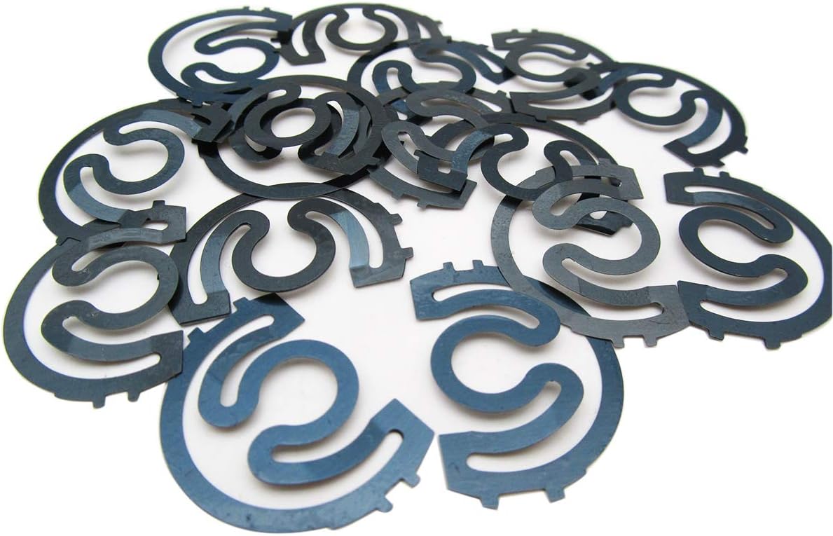 Brand -Bobbin Case Springs (No-Back-Lash) Work for M Style Bobbin case with Diameter 1"(25.4mm) Compatible with/Replacement for JUKI Brand Singer Brand Walking Foot Type Sewing Machine(20PCS)